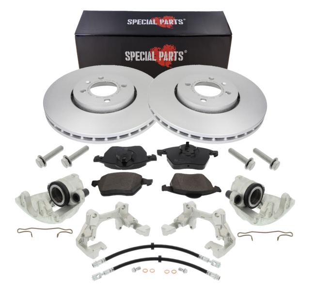 Brake conversion kit, VA, VW Golf 2, 3, Polo 6N, 288 mm brake, 4 x 100, narrow axle