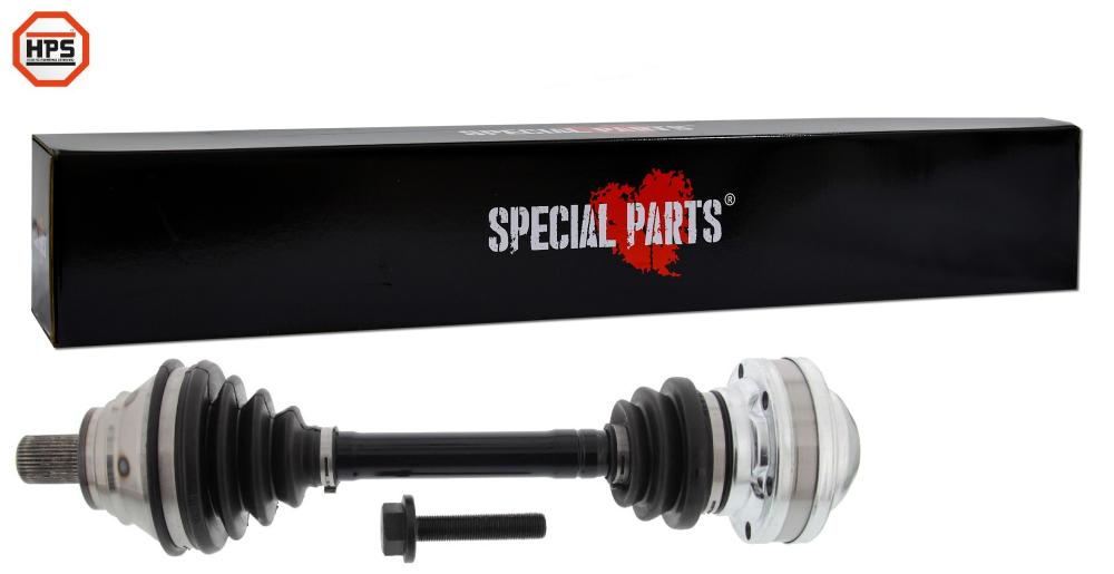 MAPCO 16751HPS Thin and 1 cm shorter left drive shaft for VW Golf 5/6 Passat 3C