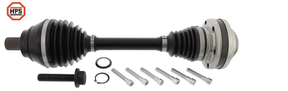 MAPCO 16791HPS Thin and 1cm shorter drive shaft PTO shaft left Golf 7 / Audi A3 8V