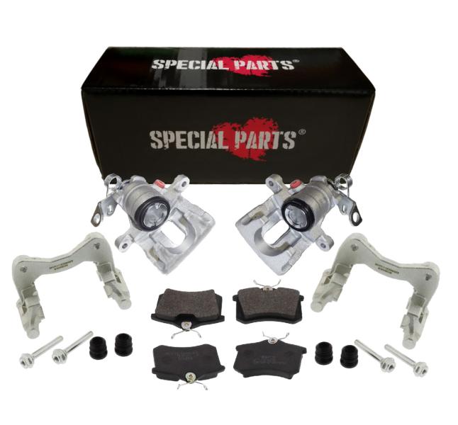 Brake caliper conversion kit, VA, VW Golf, Corrado, G60 brakes, including brake caliper bracket + brake pads