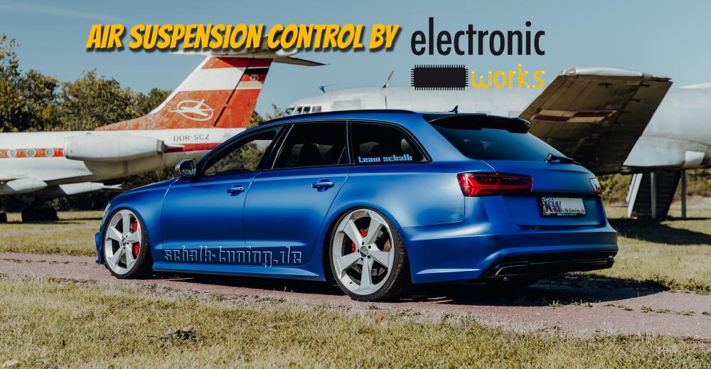 Tieferlegungsmodul / Air Suspension Control Audi A6 C8 / 4K inkl. App  Steuerung - Electronic Works