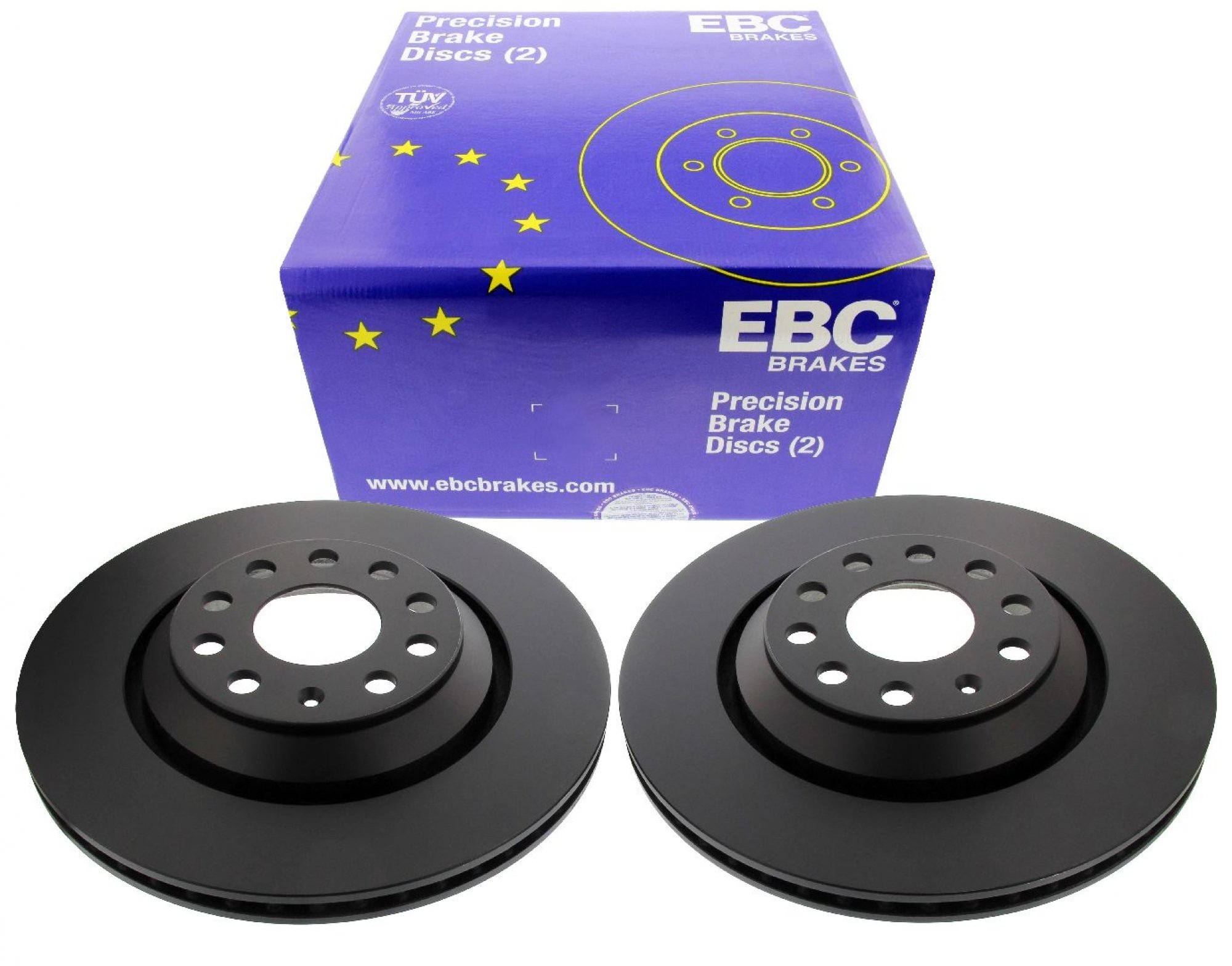 Schalk Tuning - Das Tuning der Extraklasse - EBC-Bremsscheiben, Premium  Sportbremsscheiben, 2-teilig, HA