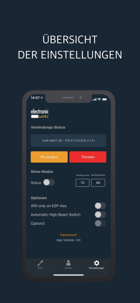 Air Suspension Control Audi A6 4F inkl. App Steuerung